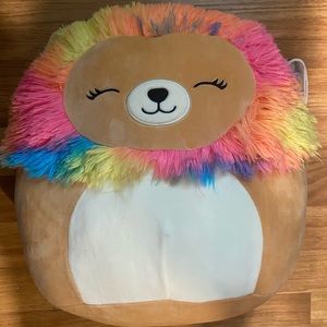 NWT 12” Squishmallows Lianne the Lion Tie dye